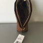Michael Kors Mercer MD Dome Luggage Messenger Pebbled Leather (Missing Strap)