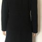 Preston & York Womens 100% Wool Black Pea Coat Sz 8