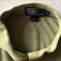 Ralph Lauren Short Sleeve Olive Polo Mens Size Large Cotton shirt