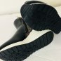 Michael Kors Girls Neo Lorna Logo Print Wedge Booties Youth Size 11