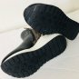 Michael Kors Girls Neo Lorna Logo Print Wedge Booties Youth Size 11