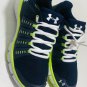 Under Armor Micro G Limitless Shoes Tr 2 Black/ Lime Boys Sz 5