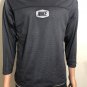 Rare Nike Sweatshirt/Mesh Reversible Gray/Dark Gray Men's Long Sleeve Shirt Sz S