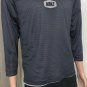 Rare Nike Sweatshirt/Mesh Reversible Gray/Dark Gray Men's Long Sleeve Shirt Sz S