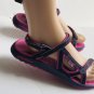 The North Face Outdoor Strap Hiking Sandals Sz 8 Pink & Dark Purple