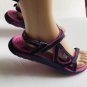 The North Face Outdoor Strap Hiking Sandals Sz 8 Pink & Dark Purple