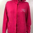 Nike Womens Full Zip Hoodie Pink Jacket Sweater Sz M Nike Womens Full Zip Hoodie Pink Jacket Sweater Sz M