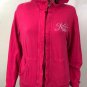 Nike Womens Full Zip Hoodie Pink Jacket Sweater Sz M