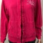 Nike Womens Full Zip Hoodie Pink Jacket Sweater Sz M