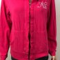 Nike Womens Full Zip Hoodie Pink Jacket Sweater Sz M