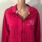 Nike Womens Full Zip Hoodie Pink Jacket Sweater Sz M
