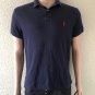 Ralph Lauren Mens Custon Fit Polo Blue Short Sleeve Shirt size Small