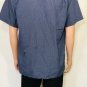 The North Face Mens Blue Checks Short Sleeve Button Down Shirt Size M