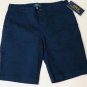 Polo Ralph Lauren Girls Blue Chino Shorts Sz 14