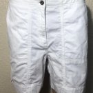 LAUREN Ralph Lauren Womens 100% Cotton Shorts size 8 White