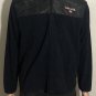 Ecko Unltd Fleece Jacket Mens Sz Large Black Full Zip