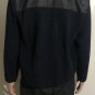 Ecko Unltd Fleece Jacket Mens Sz Large Black Full Zip