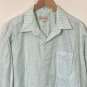 Tommy Bahama Men's Green Striped Button Up Dress Shirt Size 17 34-35