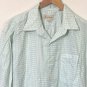 Tommy Bahama Men's Green Striped Button Up Dress Shirt Size 17 34-35