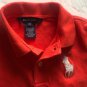 Polo Ralph Lauren Girls Short sleeve Shirt Dress Size 6X Orange