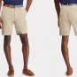 Polo Ralph Lauren Stretch Classic Fit Cotton Blend Twill Shorts Back Pony Sz 50B