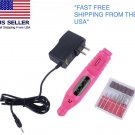 Nail File Drill Kit Electric Manicure Pedicure Acrylic Portable Salon Machine Nail File Drill Kit Electric Manicure Pedicure Acrylic Portable Salon Machine
