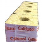 Rockwool Cubes Cultiwool for hydroponics with Optidrain 4x4x4 cube pack of 4