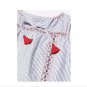NWT Vineyard Vines Sparkler Stripe Embroidered Cap Sleeve Dress Sz 8, 12