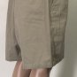 Lauren Ralph Lauren Womenâs High Rise Khaki Shorts Sz 12P 100% Cotton Beige NWT