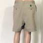 Lauren Ralph Lauren Womenâs High Rise Khaki Shorts Sz 12P 100% Cotton Beige NWT