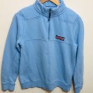 Vineyard Vines Shep Shirt Blue 1/4 Zip Pullover Sweatshirt Boys Kids Sz L