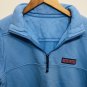 Vineyard Vines Shep Shirt Blue 1/4 Zip Pullover Sweatshirt Boys Kids Sz L