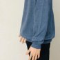John Ashford Mens Extra Fine Merino Wool Pullover Sweater Heather Blue XL Tall