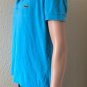 Mens Lacoste Polo Mens Size 5 Short Sleeve Shirt Blue