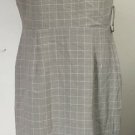 Traces by Tracy Evans Plaid Cap Sleeve Casual Women's Dress Sz 16 NWT