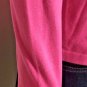 Ralph Lauren Women&acirc;��s Sweater Pink White Detachable Collar & Cuffs Sz M