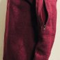 Patagonia Women's Better Sweater 1/4 Zip Fleece Lined Pullover Heather Maroon S
