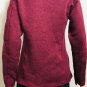 Patagonia Women's Better Sweater 1/4 Zip Fleece Lined Pullover Heather Maroon S