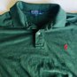Polo Ralph Lauren Mens Short Sleeve Polo Green Shirts Size L