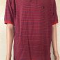 Polo Ralph Lauren Shirt Mens Red Blue Short Sleeves Pony size XL