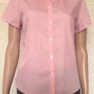 Ann Taylor Button Up Womens Shirt Size 8 Pink Sleeveless Top Ann Taylor Button Up Womens Shirt Size 8 Pink Sleeveless Top