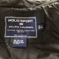 Vintage Polo Sport Ralph Lauren Mens Full Zip Jacket Black Sz XL