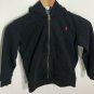 Polo Ralph Lauren Boys' Kids Hoodie Sweatshirt Hooded Black Pullover Size 6