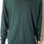 Brooks Brothers Men's Brooktech V-Neck Green Merino Wool Sweater Sz XL