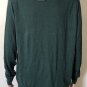 Brooks Brothers Men's Brooktech V-Neck Green Merino Wool Sweater Sz XL