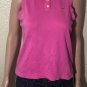Lauren Ralph Lauren Womens Sleeveless Top Collared pink Tank size S