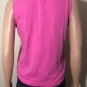 Lauren Ralph Lauren Womens Sleeveless Top Collared pink Tank size S