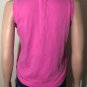 Lauren Ralph Lauren Womens Sleeveless Top Collared pink Tank size S