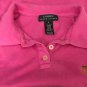 Lauren Ralph Lauren Womens Sleeveless Top Collared pink Tank size S