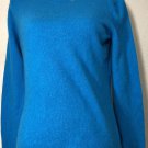 Peck & Peck 100% 2-ply Cashmere Sweater Women's Size L Blue